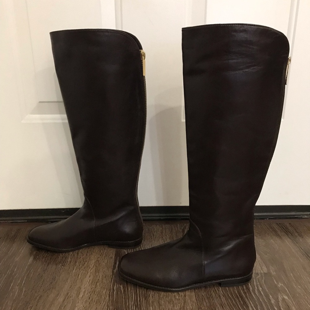 SOLD Stewart Weitzman Soft Leather Brown Boots